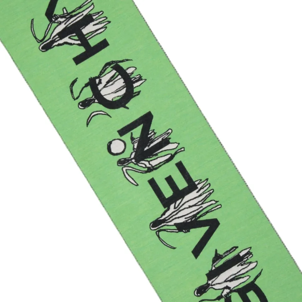 Logo Wool Scarf