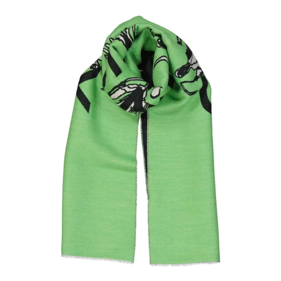 Logo Wool Scarf