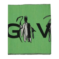 Logo Wool Scarf