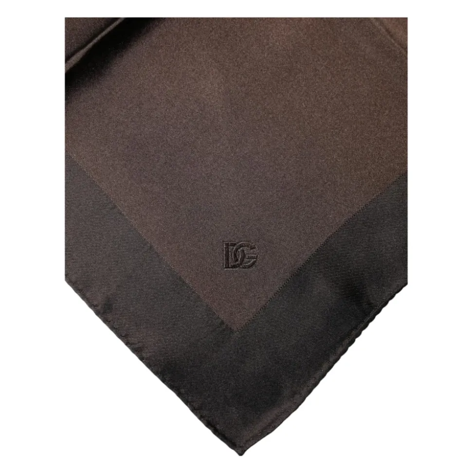 Logo Zijden Vierkante Zakdoek Sjaal