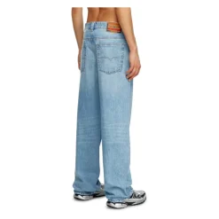 Loose Fit Straight Leg Denim Jeans