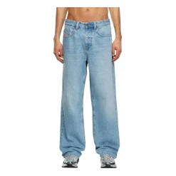 Loose Fit Straight Leg Denim Jeans