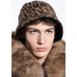 Luipaardprint Omkeerbare Bucket Hat