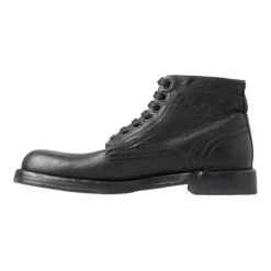 Luxe Zwarte Leren Veterschoenen
