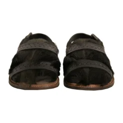 Luxe Haar Kalfs Sandalen Model