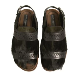 Luxe Haar Kalfs Sandalen Model