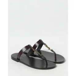 Luxe Leren Platte Sandalen