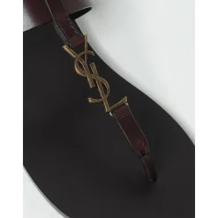 Luxe Leren Platte Sandalen