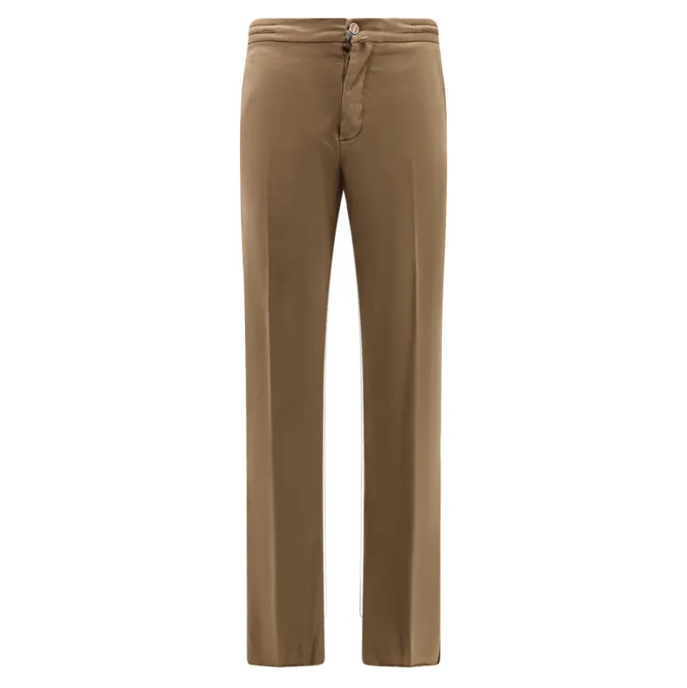 Lyocell Broek Met Trekkoord Taille