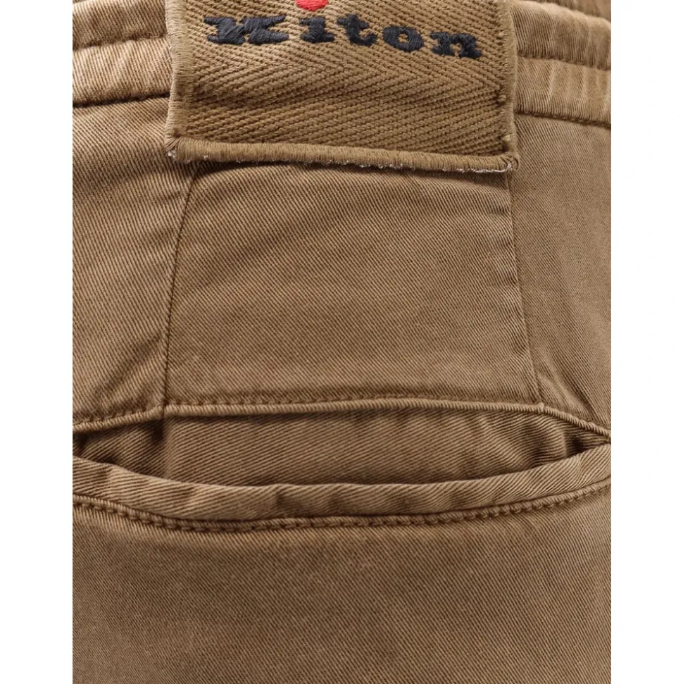 Lyocell Broek Met Trekkoord Taille