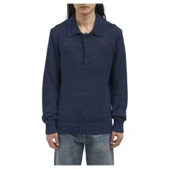 Maglia Polo in Lino e Cotone