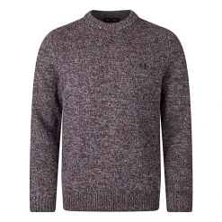Maglione in filato ritorto mél