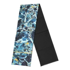Marble Print Neck Wrap Foulard Sjaal