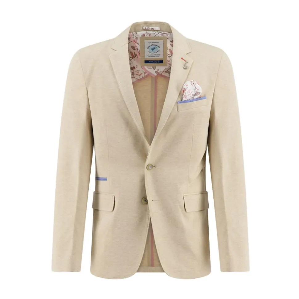 Melange Pique Blazer