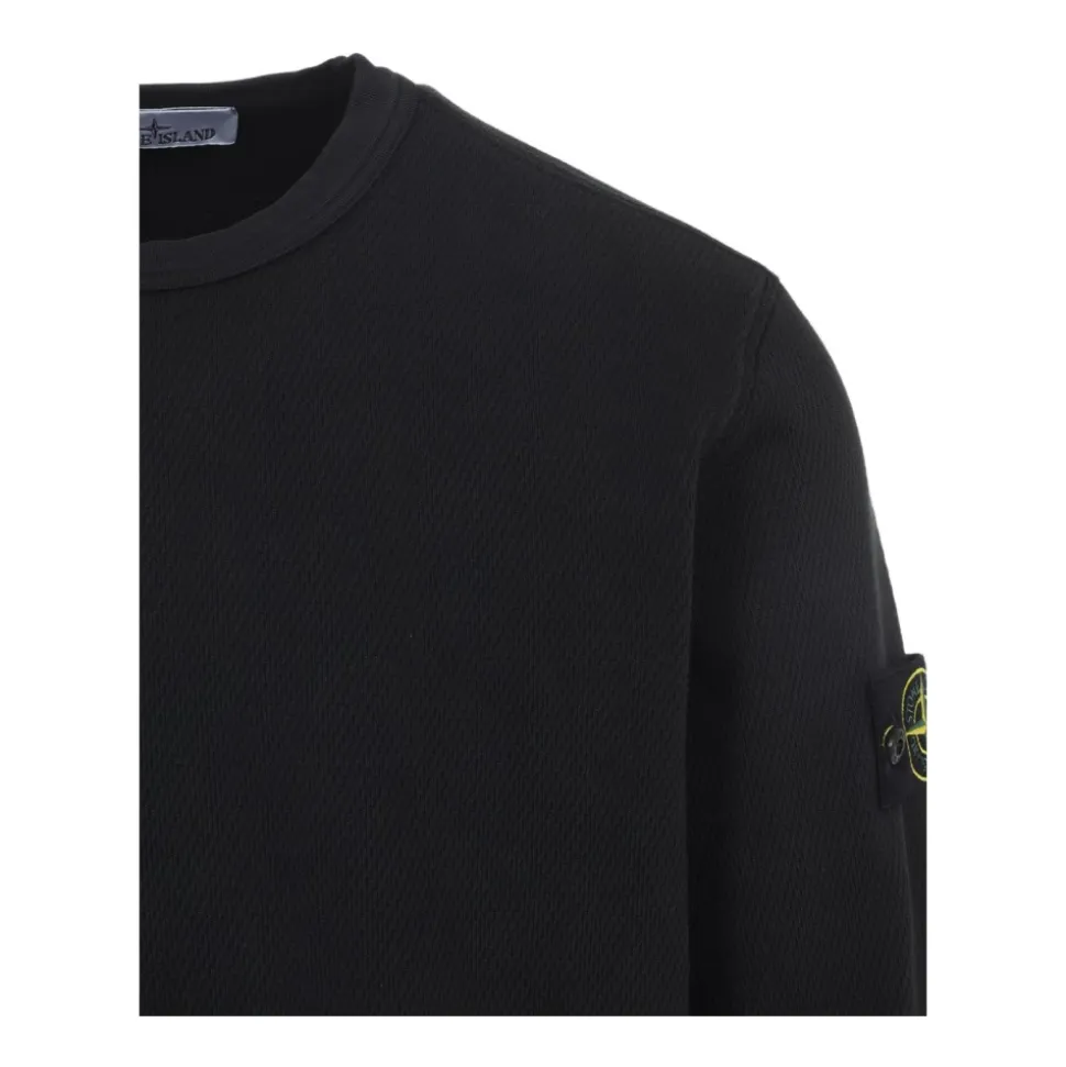 6100011 Mesh Stitch Katoenfleece