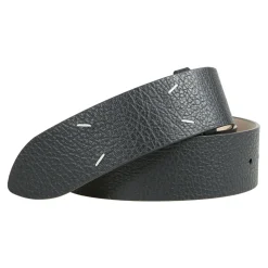 Metalen leren riem met vier steken