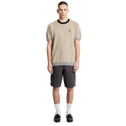 Micro Triangle Short Sleeve Jumper