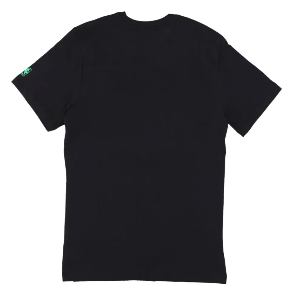 Milwaukee Bucks Logo Tee Zwart