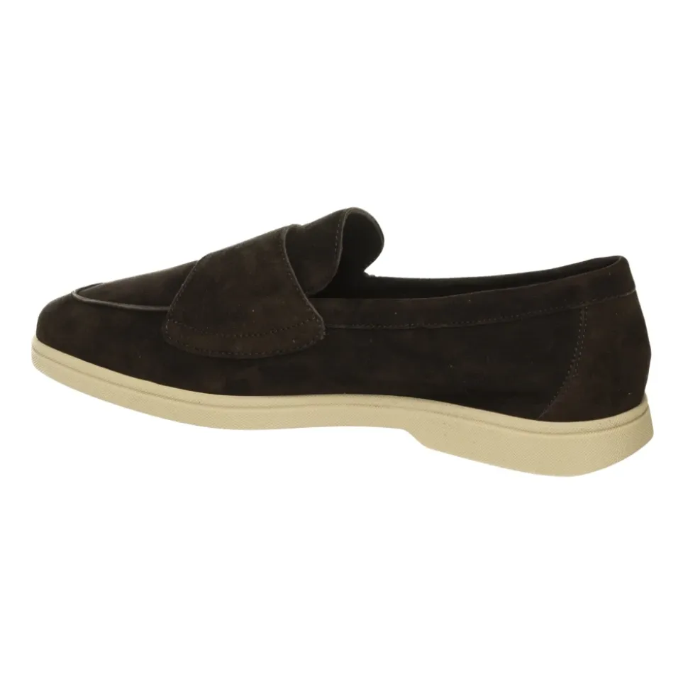 Mocassins met dubbele gesp
