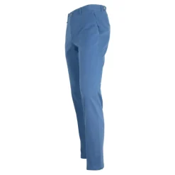 Moderne Chino Broek Lichtblauw