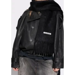 Mohair Logo Scarf