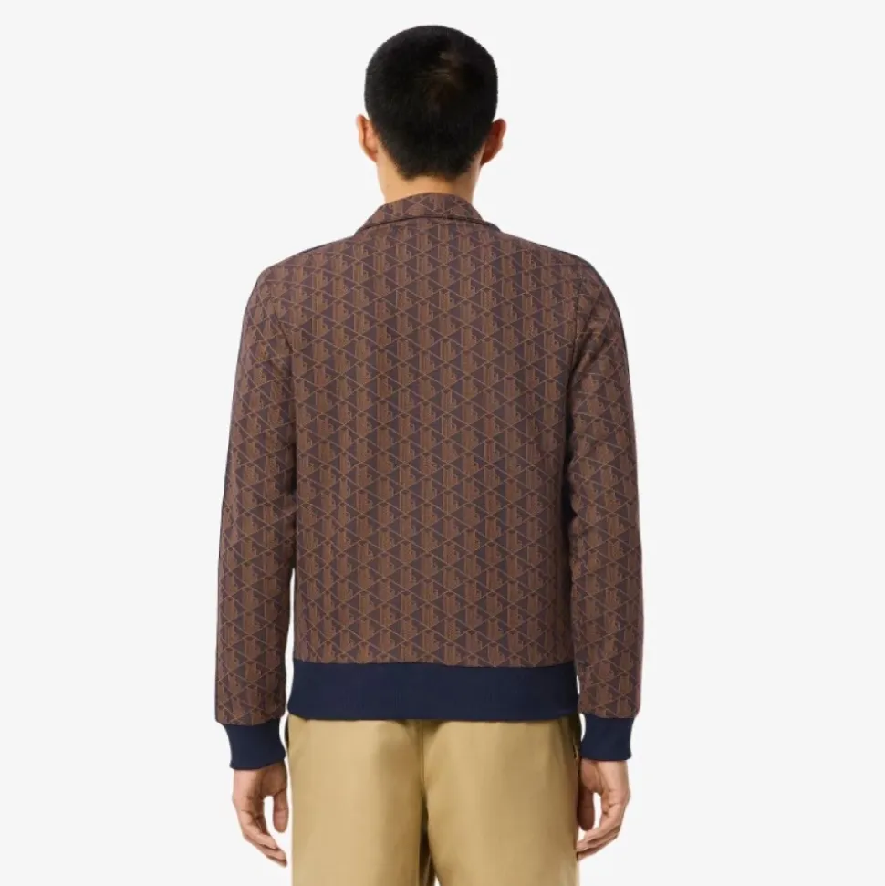 Monogram Jacquard Zip Jacket