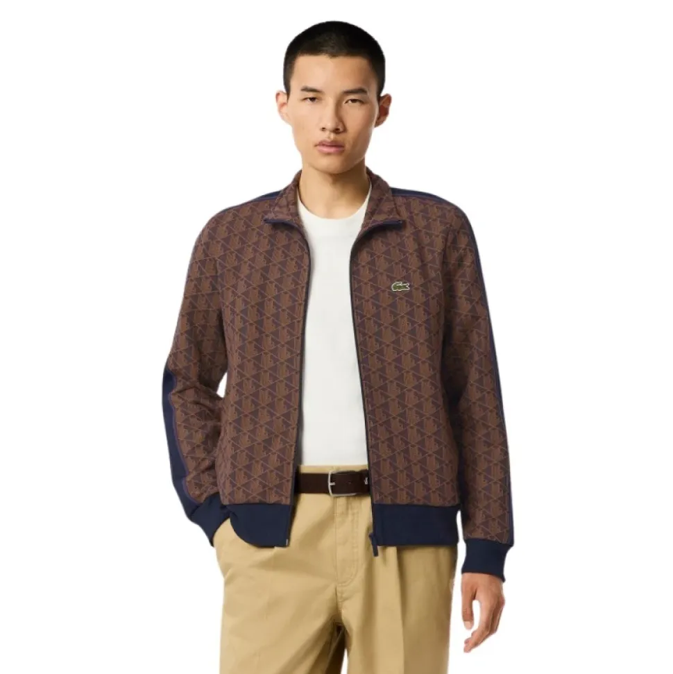Monogram Jacquard Zip Jacket