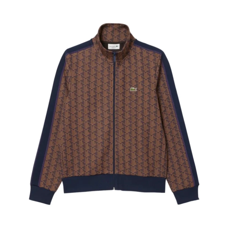 Monogram Jacquard Zip Jacket