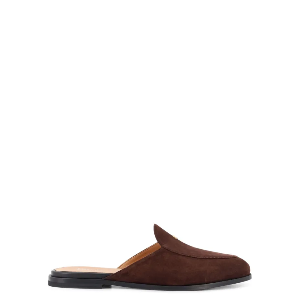 Mules met ronde neus