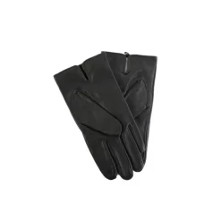 Nappa-leren handschoenen met metalen logoletters