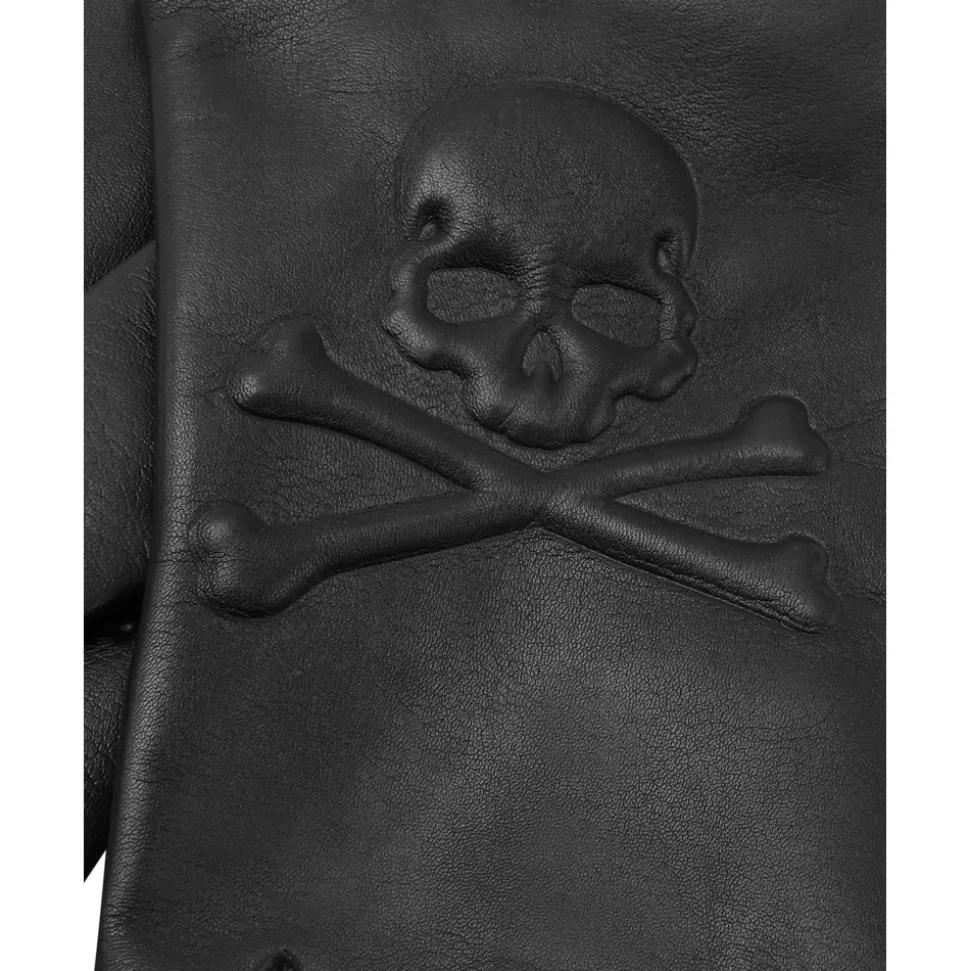 Nappa Mid-Gloves Skull&Bones