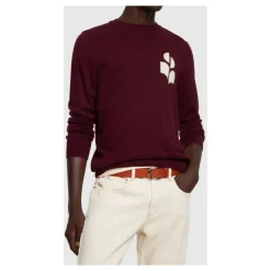 Natuurlijke leren riem met logo