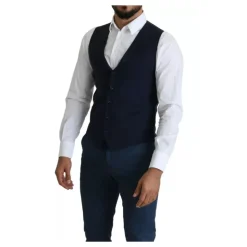 Navy Blue Formeel Vest