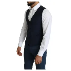 Navy Blue Formeel Vest