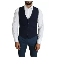 Navy Blue Formeel Vest