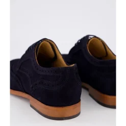 Navy Broque Winston Herenschoenen