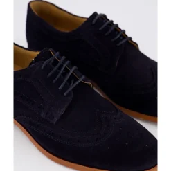 Navy Broque Winston Herenschoenen
