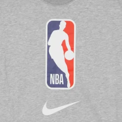 NBA Logo T-shirt, grijs melange