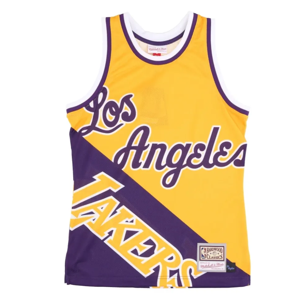 NBA Big Face Tank Top Geel