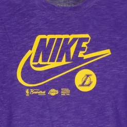 NBA Essentials Logo Tee Paars