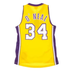 NBA Swingman Jersey No. 34 Shaquille O'Neal 1999-00 Los Angeles Lakers Home