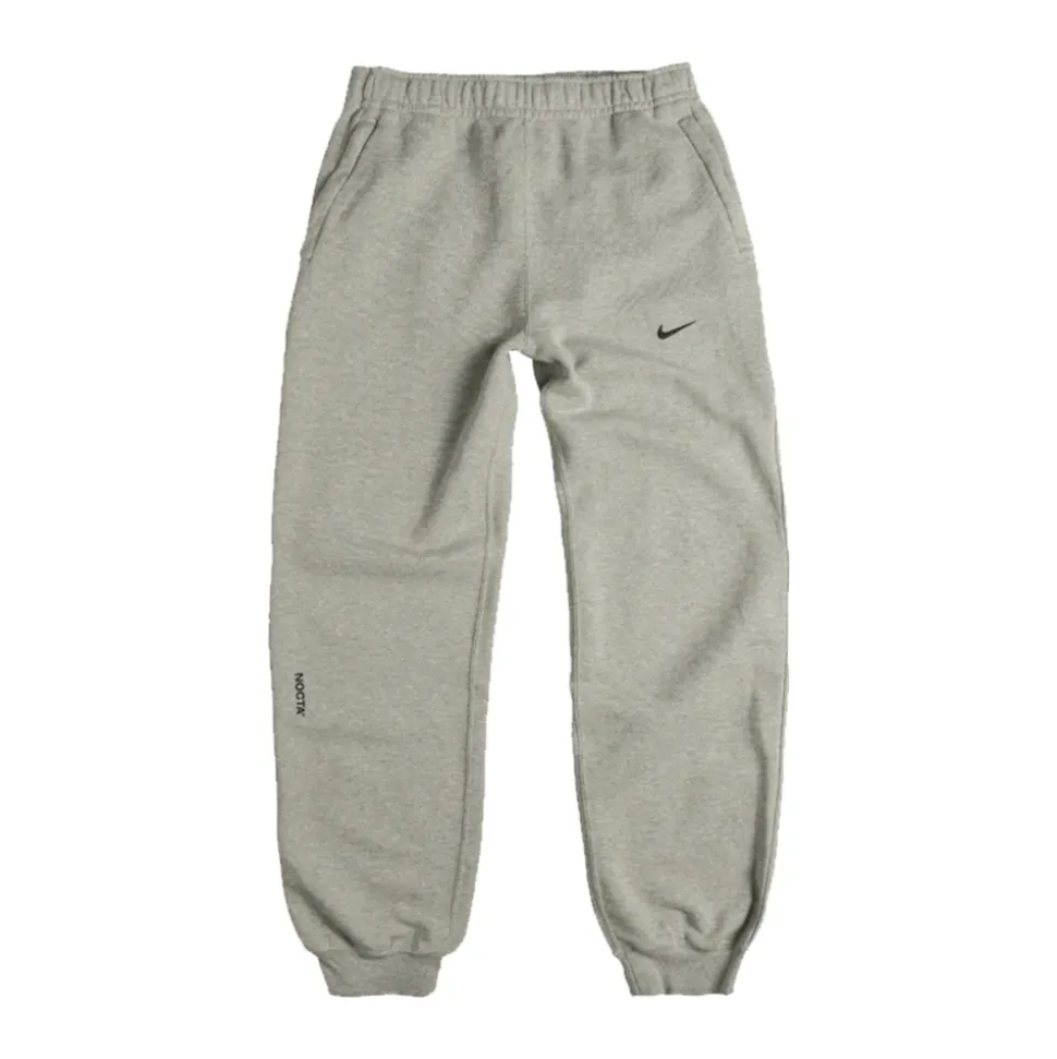 NOCTA Open-Hem Fleece Broek Grijs