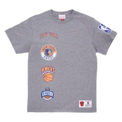 NY Knicks T-shirt Grijs Heather
