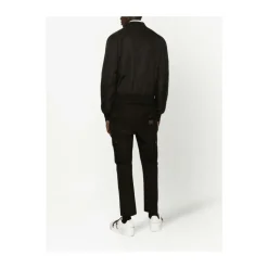 Nylon jas met merklabel