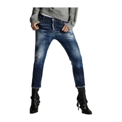 Painted Distressed Jennifer Jeans