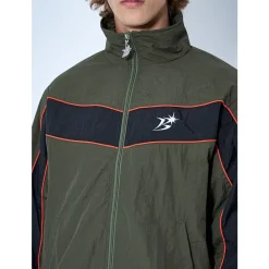 Paneled Track Jacket