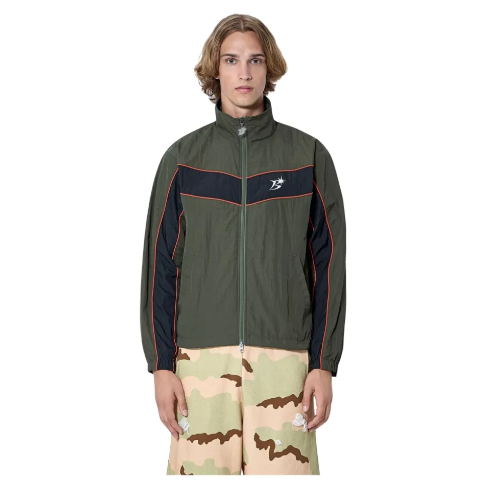 Paneled Track Jacket
