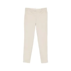 Pantalone dritto con cinturino passa cintura