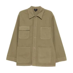 Patch-pocket Overshirt Jacket