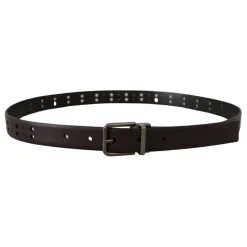 Perforated Metal Buckle Belt